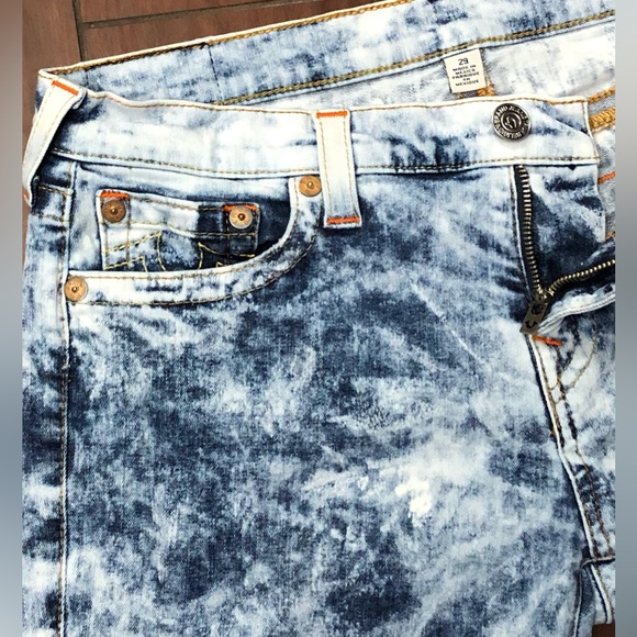 True Religion Light Blue Denim Shorts - Picture 4 of 8